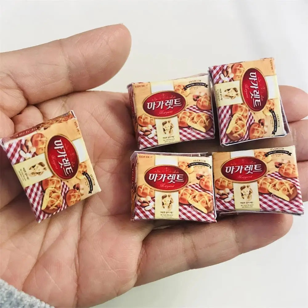New  Cute Miniature Dollhouse Pretend Food Mini Drink 1/12 1/6 Scale Miniatural Food for Dollhouse Decor Kids Toys
