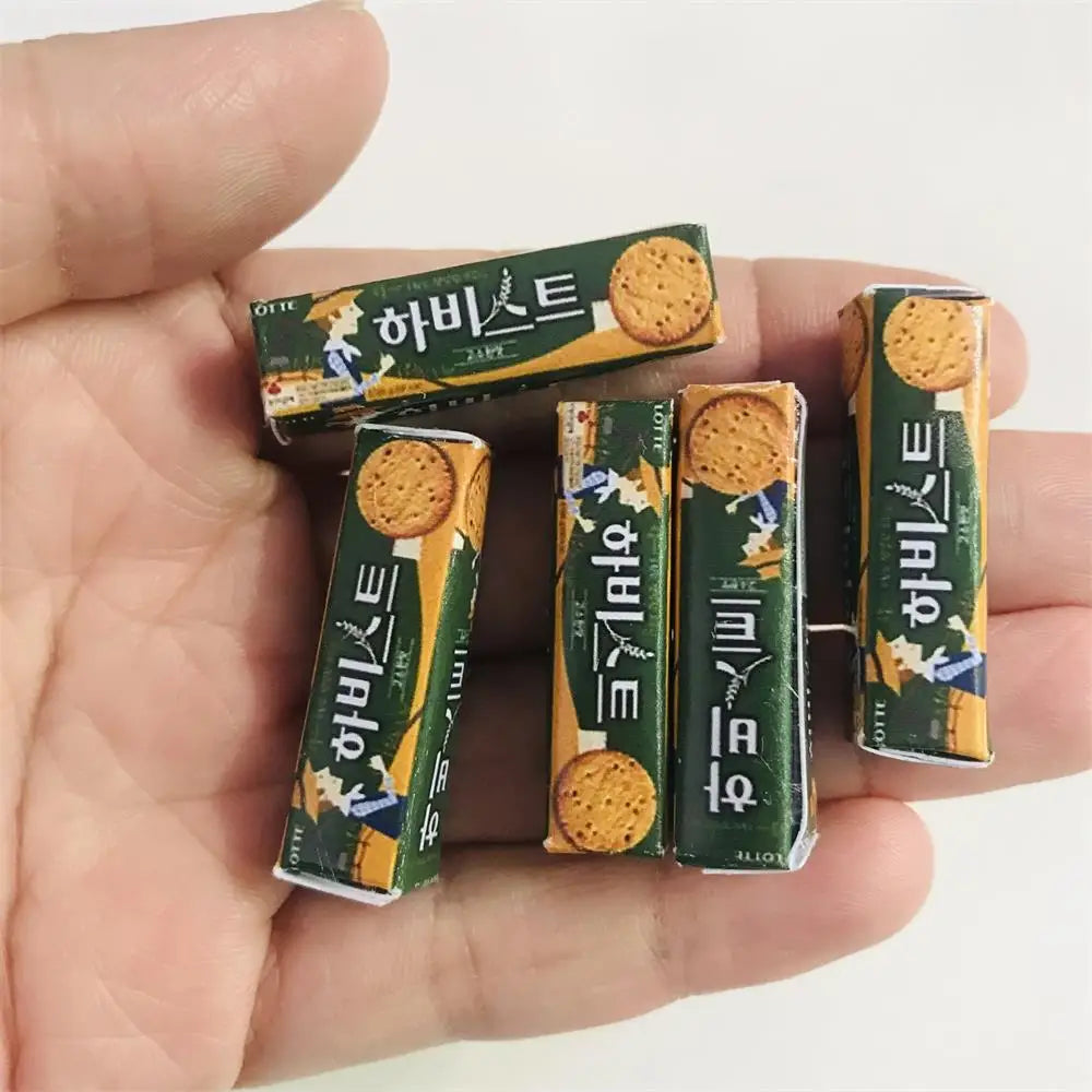 New  Cute Miniature Dollhouse Pretend Food Mini Drink 1/12 1/6 Scale Miniatural Food for Dollhouse Decor Kids Toys