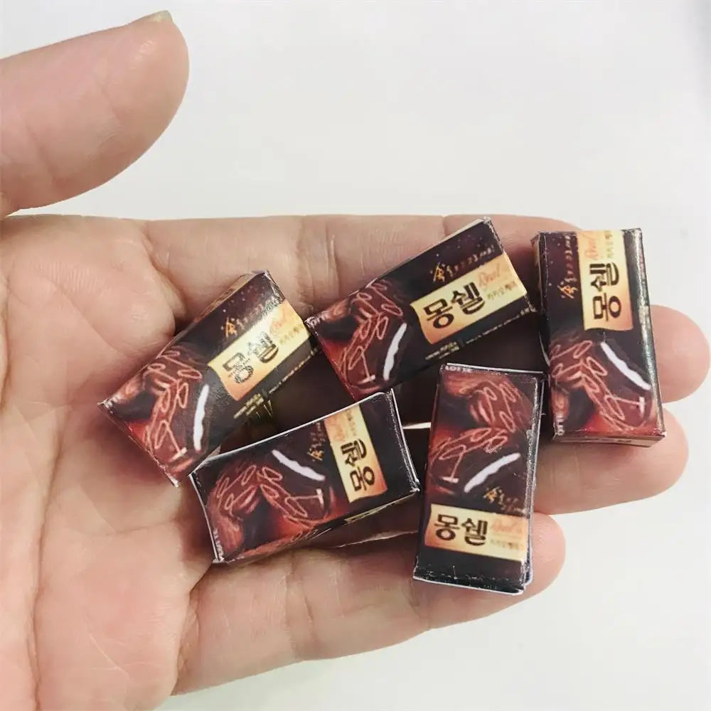 New  Cute Miniature Dollhouse Pretend Food Mini Drink 1/12 1/6 Scale Miniatural Food for Dollhouse Decor Kids Toys