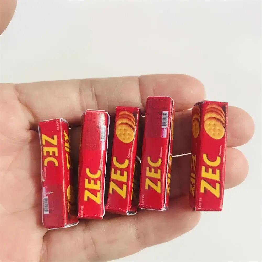 New  Cute Miniature Dollhouse Pretend Food Mini Drink 1/12 1/6 Scale Miniatural Food for Dollhouse Decor Kids Toys