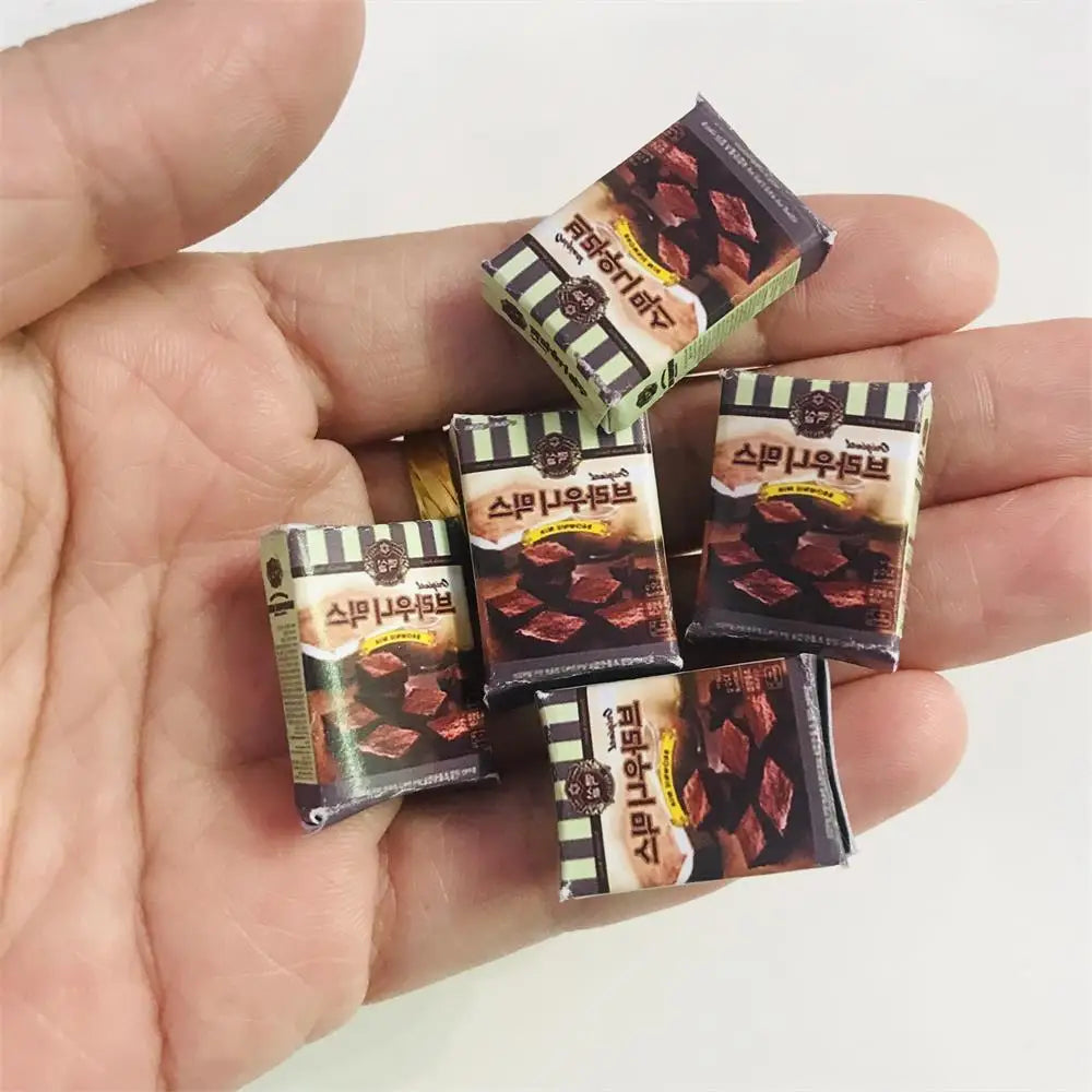 New  Cute Miniature Dollhouse Pretend Food Mini Drink 1/12 1/6 Scale Miniatural Food for Dollhouse Decor Kids Toys