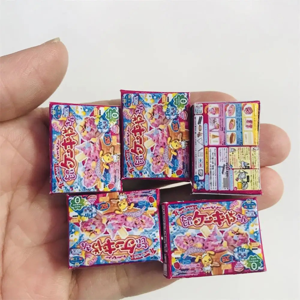 New  Cute Miniature Dollhouse Pretend Food Mini Drink 1/12 1/6 Scale Miniatural Food for Dollhouse Decor Kids Toys