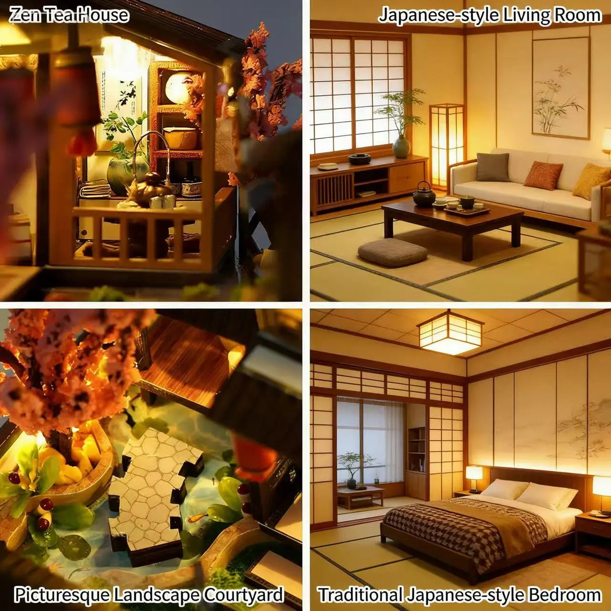 Diy Mini Wooden Dollhouse With Furniture Light Kit Doll House Casa Miniature Accessories Handmade Wooden Toys Birthday Gifts