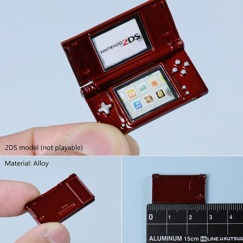 1Pcs Dollhouse Simulation Game Console Toy Mini Model Dollhouse Accessories Decoration Scene Photography Props