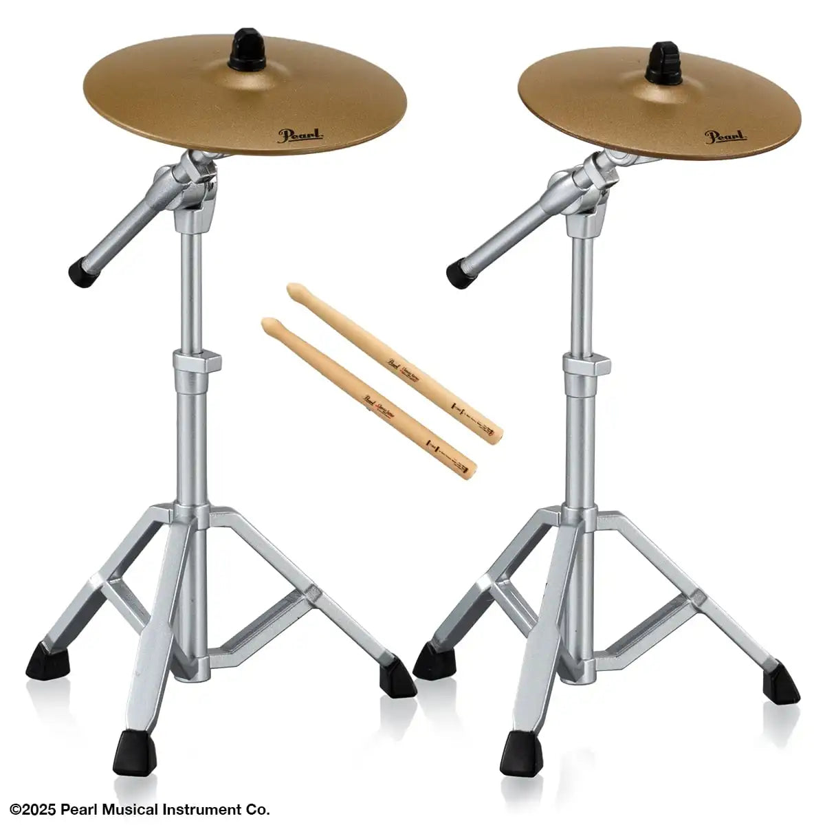 Miniature Peral Drum Set - Collectible Display Model