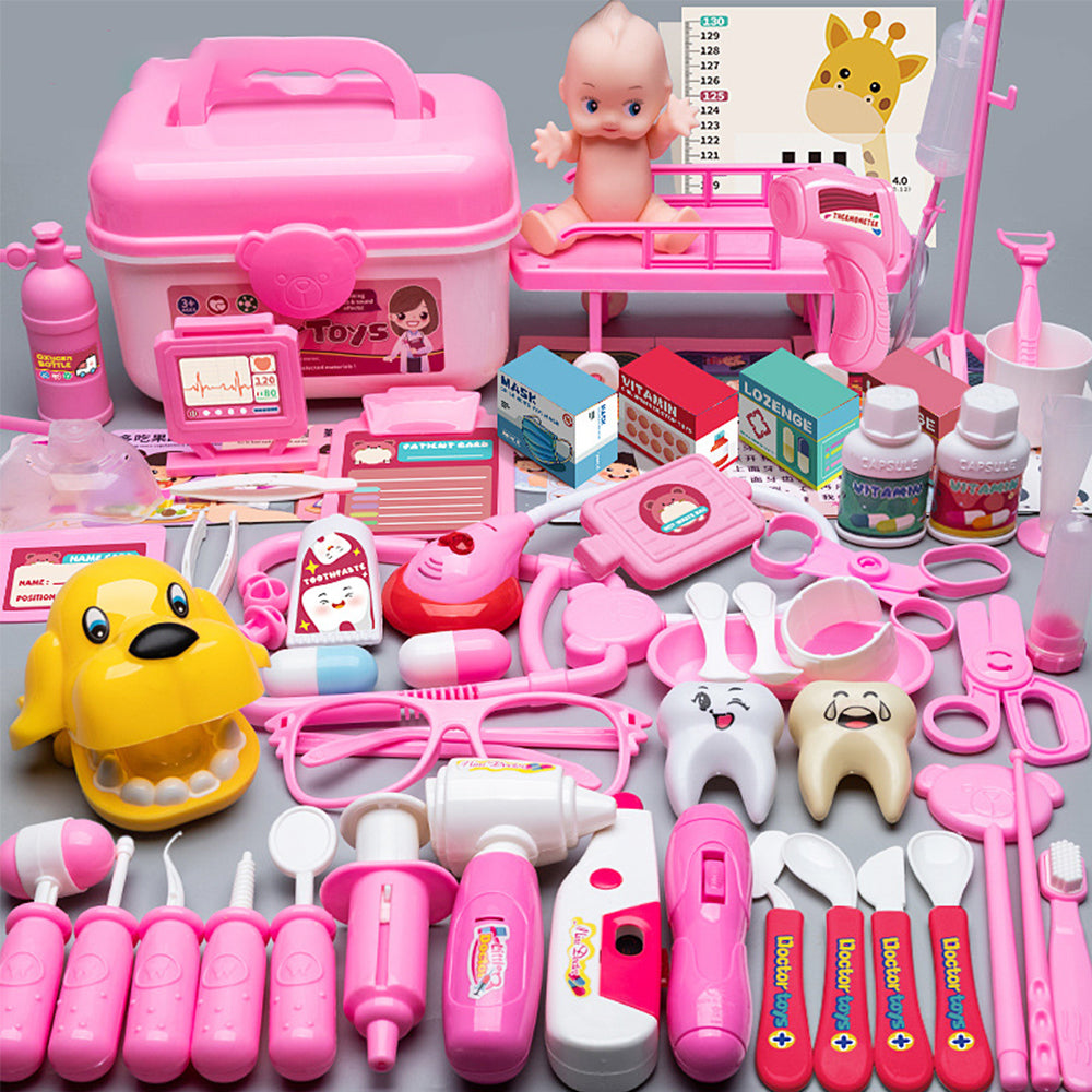 Children Doctor Play Set Simulation Nurse Toy Doctor Accessories for Kids