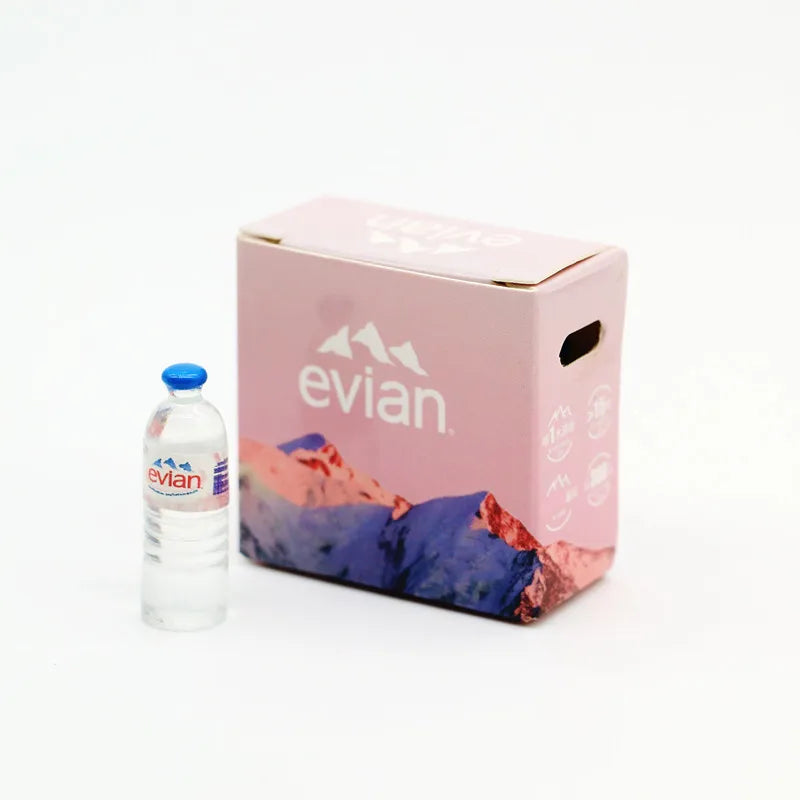 Mini Box Dollhouse Simulation Mineral Water Miniature Items Beer Set Drink OB11 Dolls House Accessories Supermarket Store Toys