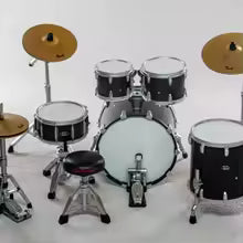 Bandai Genuine Miniature Drum Set Pearl Drums Jazz Drum Ornaments
