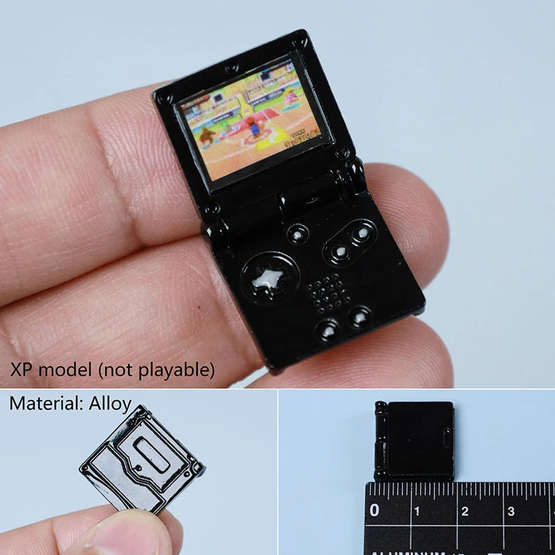 1Pcs Dollhouse Simulation Game Console Toy Mini Model Dollhouse Accessories Decoration Scene Photography Props