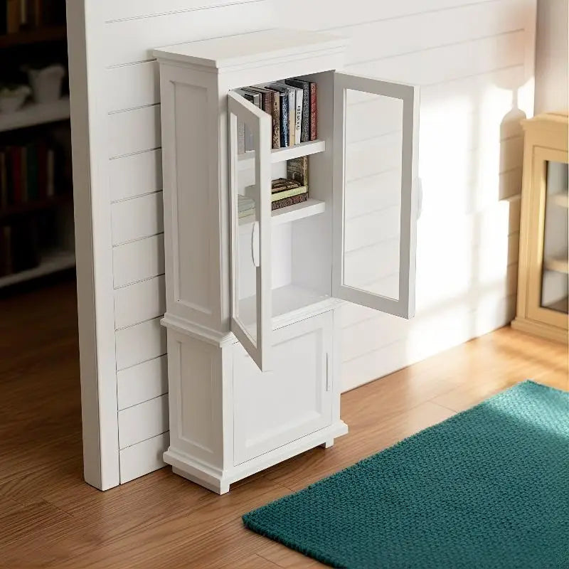 Miniature Bookshelf Ornament Micro Scene Storage Racks 1/12 Dollhouse Display Cabinet Model Furniture Decor Accessories Gift