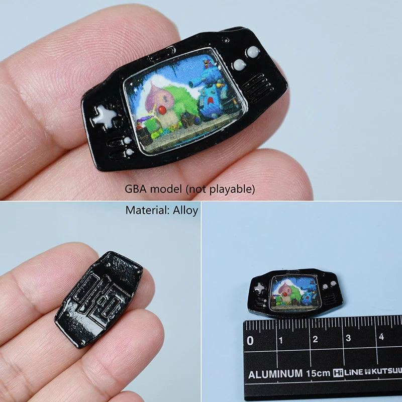 1Pcs Dollhouse Simulation Game Console Toy Mini Model Dollhouse Accessories Decoration Scene Photography Props