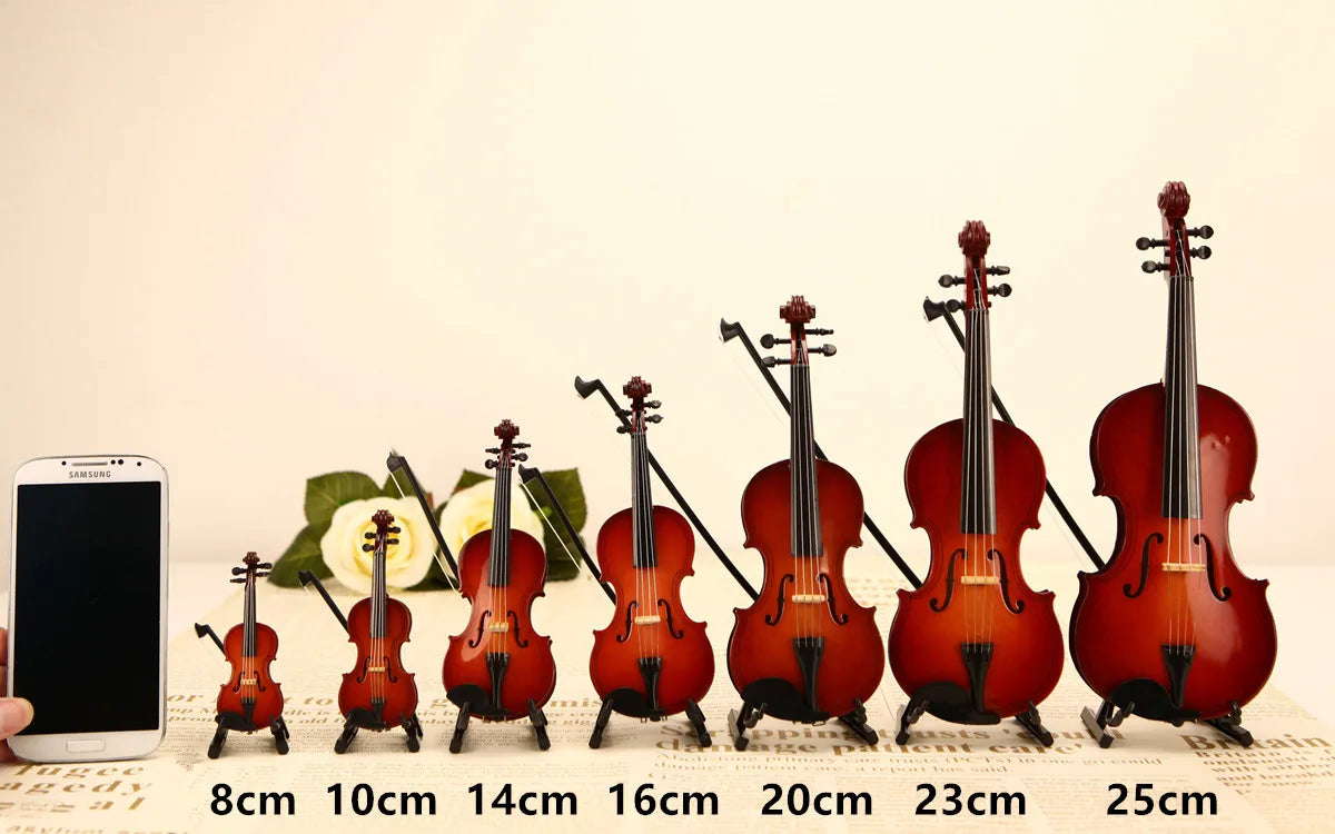 Doll Accessories Musical Instruments Violin Guitar 30cm 1/6 1/12 ob11 Mini 10cm Model Gift Electric Guitar Ukulele Instrument