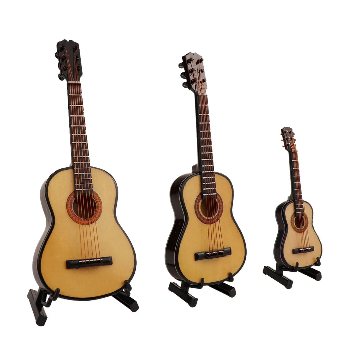 Doll Accessories Musical Instruments Violin Guitar 30cm 1/6 1/12 ob11 Mini 10cm Model Gift Electric Guitar Ukulele Instrument
