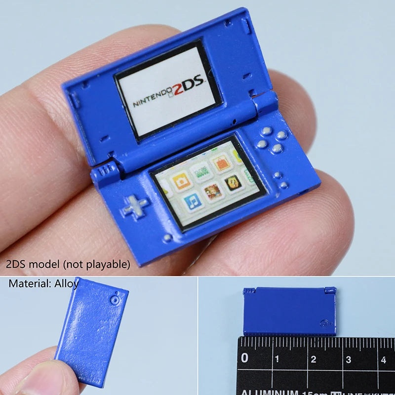 1Pcs Dollhouse Simulation Game Console Toy Mini Model Dollhouse Accessories Decoration Scene Photography Props