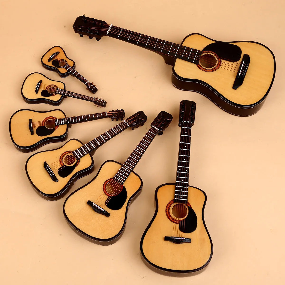 Doll Accessories Musical Instruments Violin Guitar 30cm 1/6 1/12 ob11 Mini 10cm Model Gift Electric Guitar Ukulele Instrument