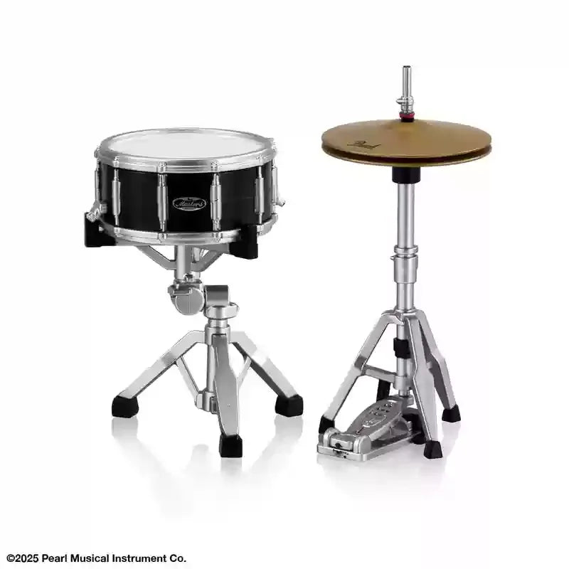 Miniature Peral Drum Set - Collectible Display Model