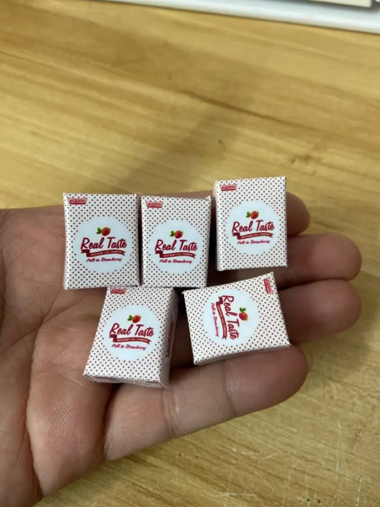 New  Cute Miniature Dollhouse Pretend Food Mini Drink 1/12 1/6 Scale Miniatural Food for Dollhouse Decor Kids Toys