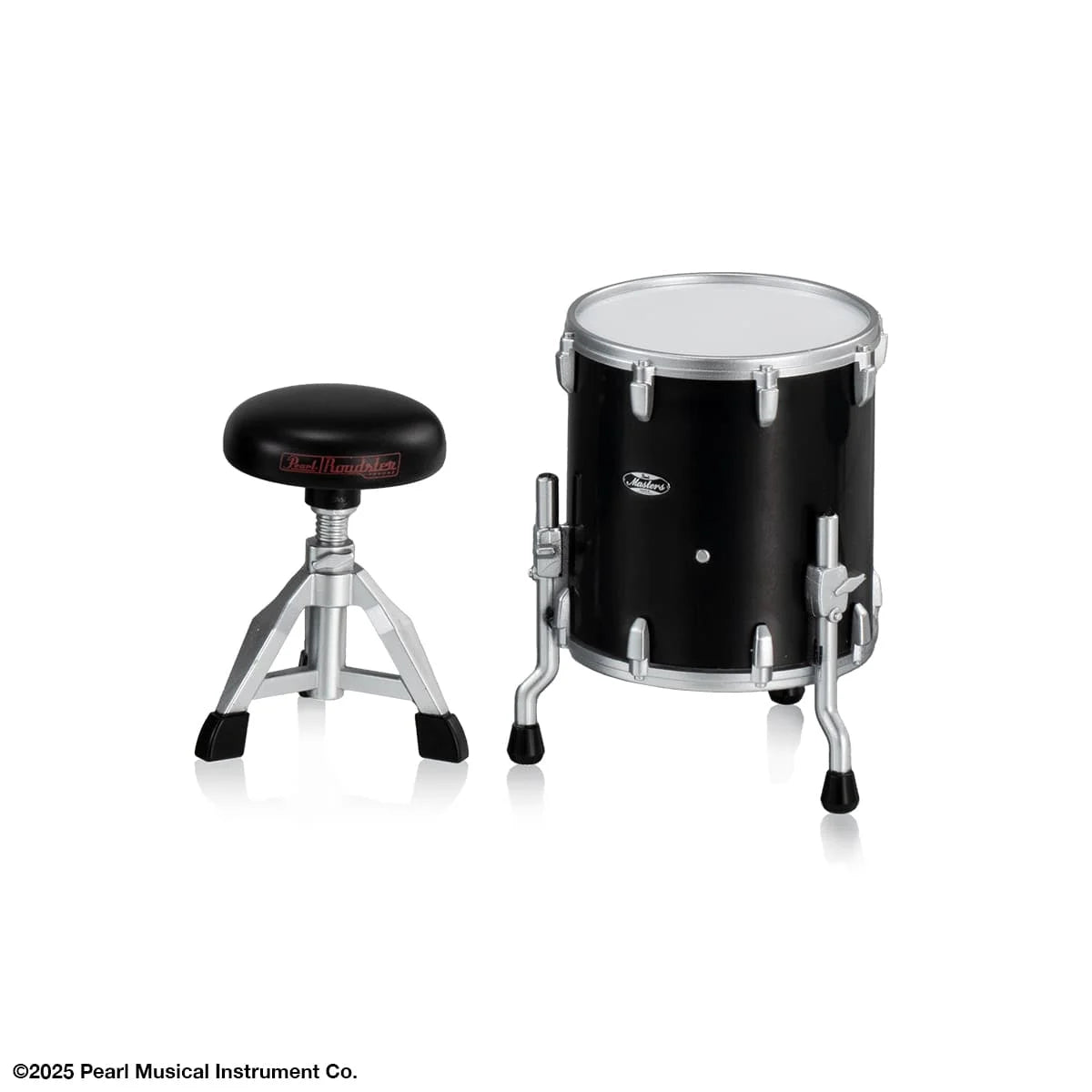 Miniature Peral Drum Set - Collectible Display Model