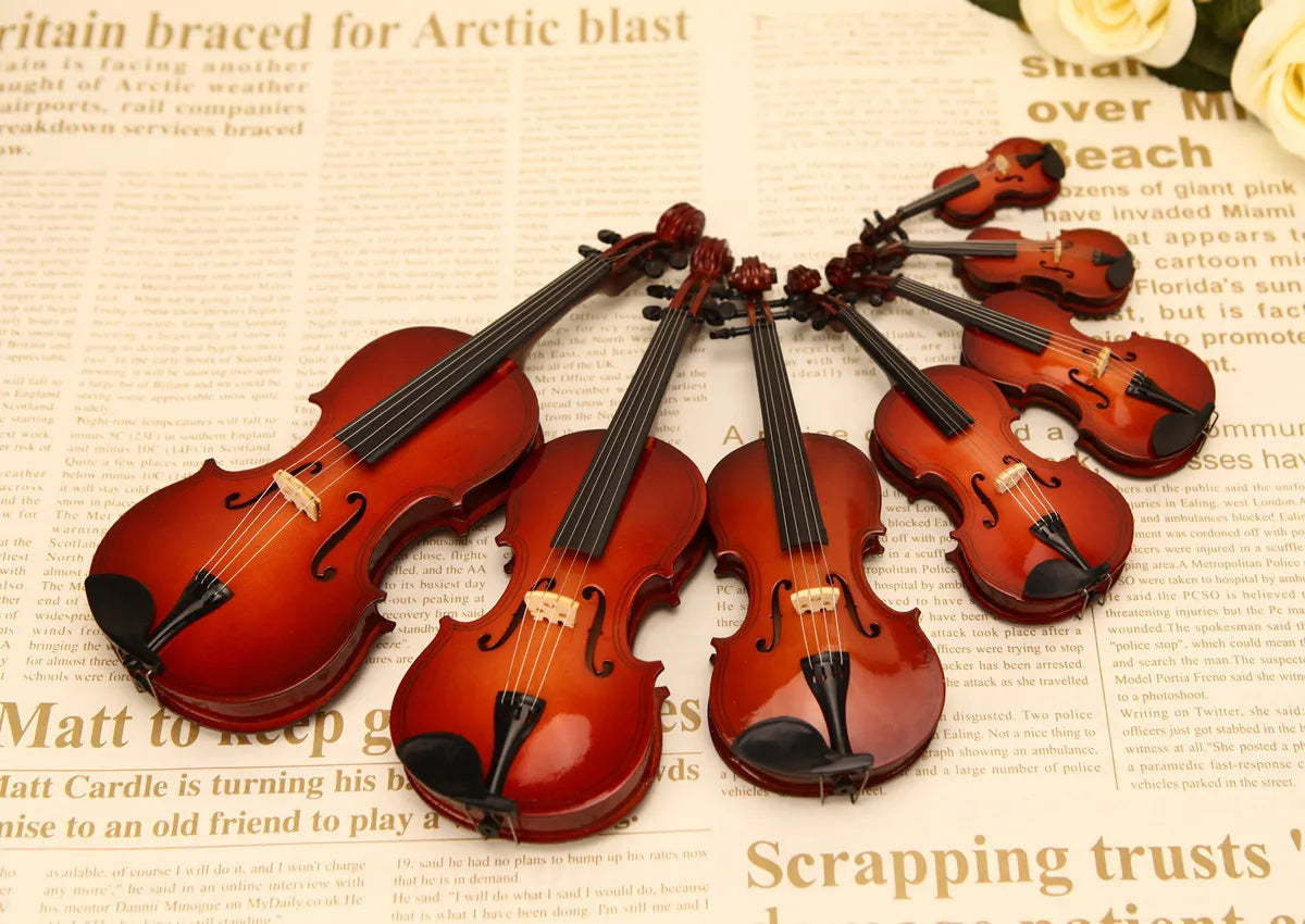 Doll Accessories Musical Instruments Violin Guitar 30cm 1/6 1/12 ob11 Mini 10cm Model Gift Electric Guitar Ukulele Instrument