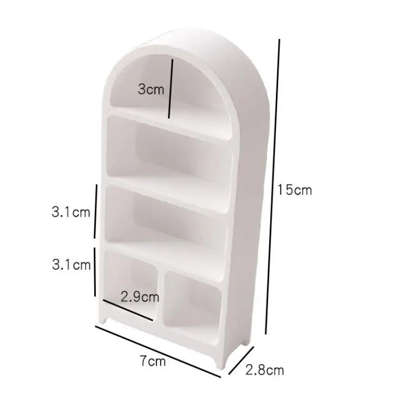 1/12 Dollhouse Simulation Mini Bookshelf Storage Cabinet Model Dollhouse Furniture Decoration Dolls House Living Scene Ornament
