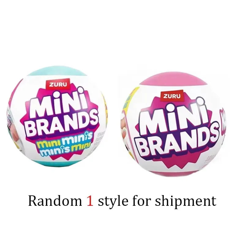 HOT Led Light Up Mini Refrigerator Toy Set House Mini Fridge with Mini Food Micro Kitchen Scene Decoration Pretend Play Gift ﻿