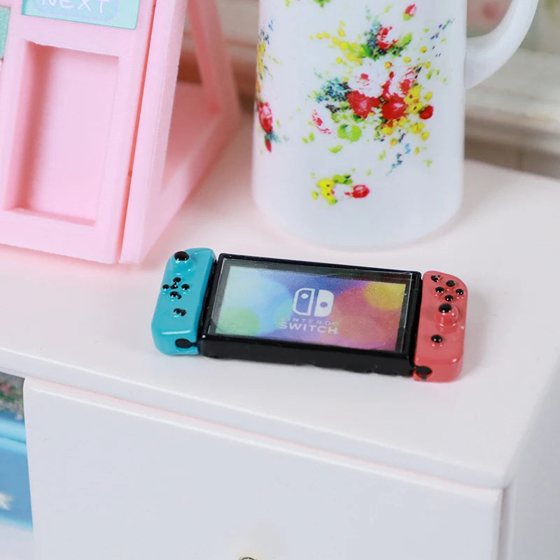 1Pcs Dollhouse Simulation Game Console Toy Mini Model Dollhouse Accessories Decoration Scene Photography Props